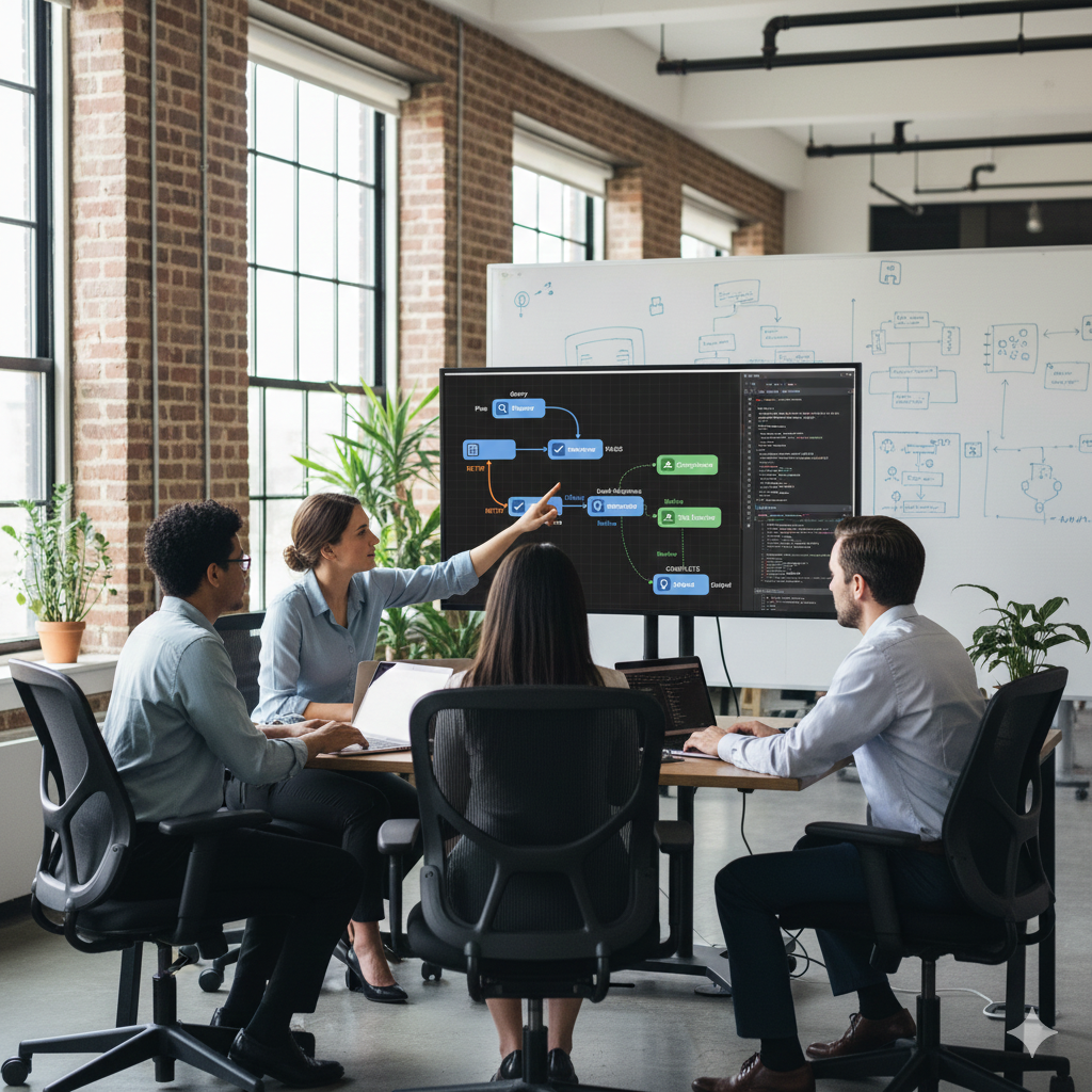 LangGraph state machine diagram and code editor.png